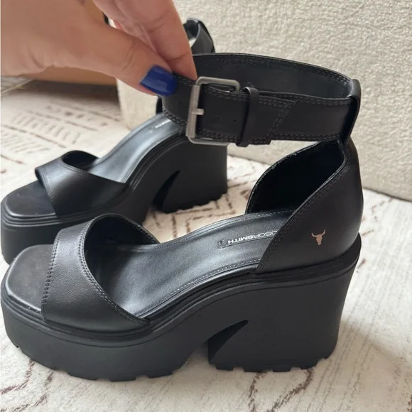 Windsor Smith Black Platform Heels - Picture 15 of 17